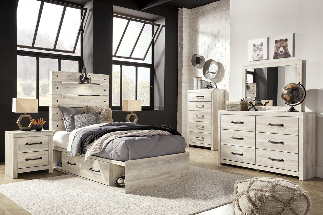 Cambeck Bed with 4 Storage Drawers - MR ZEE FURNITURE