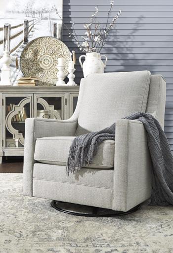 Kambria Swivel Glider Accent Chair - MR ZEE FURNITURE