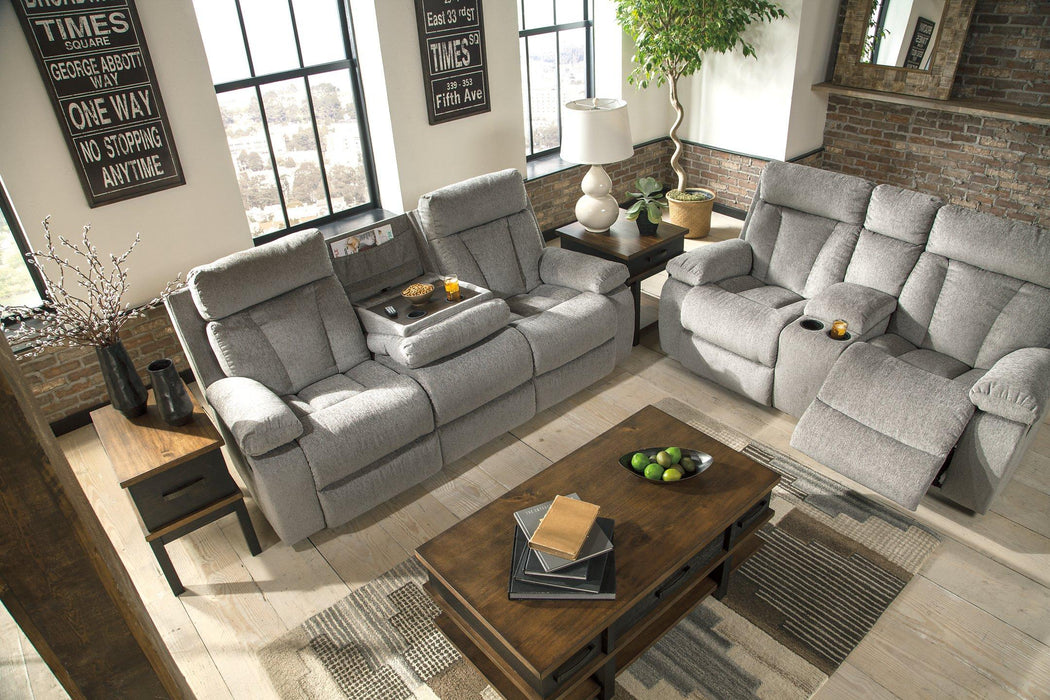 Mitchiner Reclining Loveseat with Console - MR ZEE FURNITURE