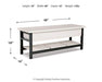 Rhyson Storage Bench - MR ZEE FURNITURE