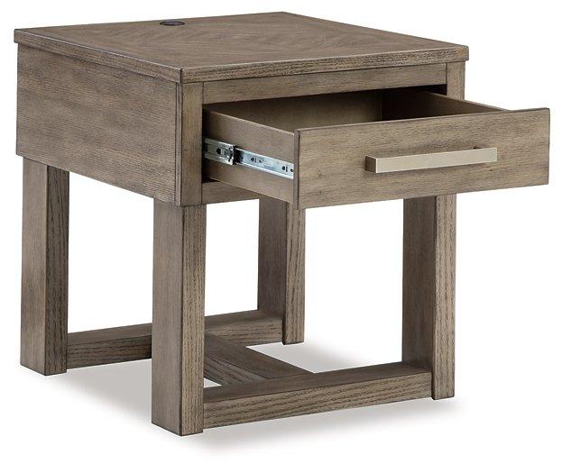 Loyaska End Table - MR ZEE FURNITURE