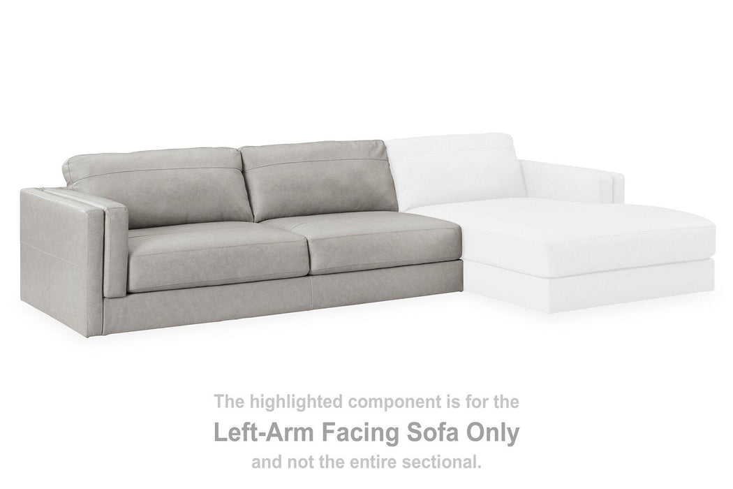 Amiata Sectional with Chaise - MR ZEE FURNITURE