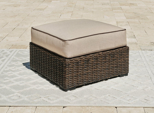 Coastline Bay Outdoor Ottoman with Cushion - MR ZEE FURNITURE