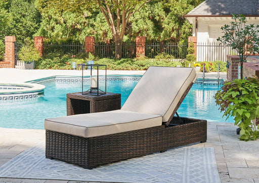 Coastline Bay Outdoor Chaise Lounge with Cushion - MR ZEE FURNITURE