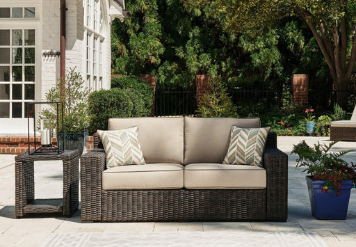 Coastline Bay Outdoor Loveseat with Cushion - MR ZEE FURNITURE