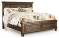 Flynnter Bed with 2 Storage Drawers - MR ZEE FURNITURE