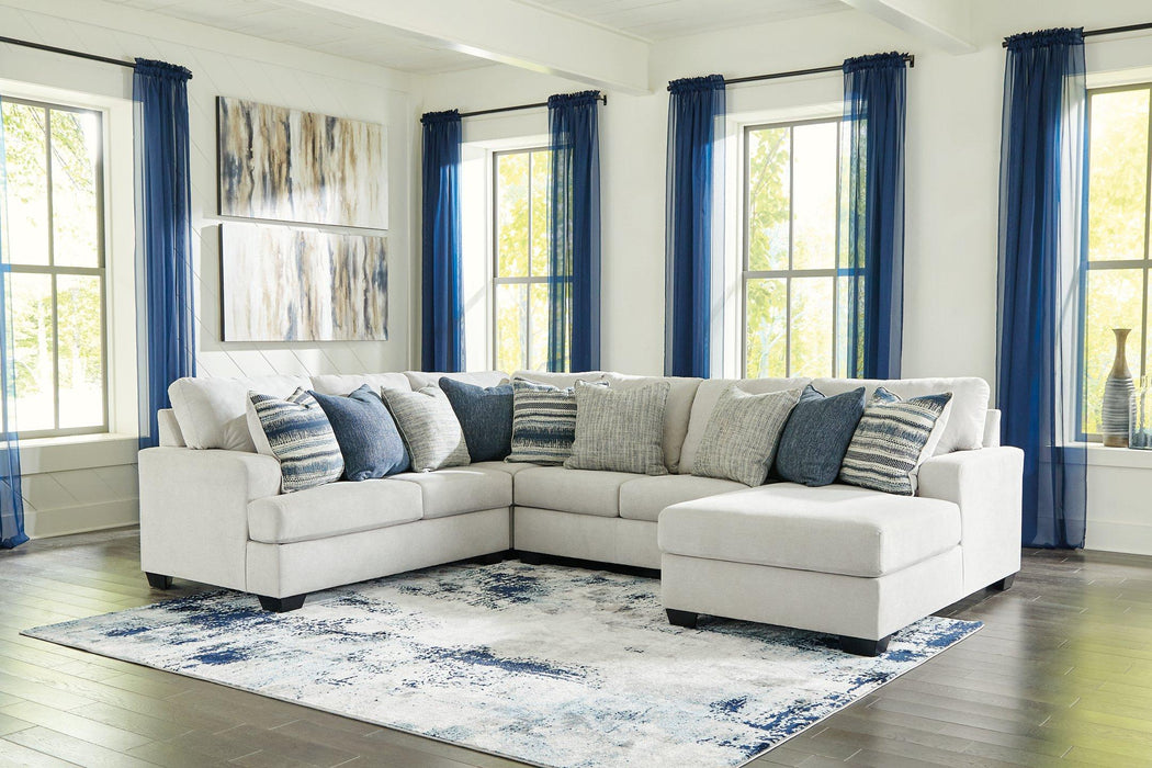 Lowder Sectional with Chaise - MR ZEE FURNITURE