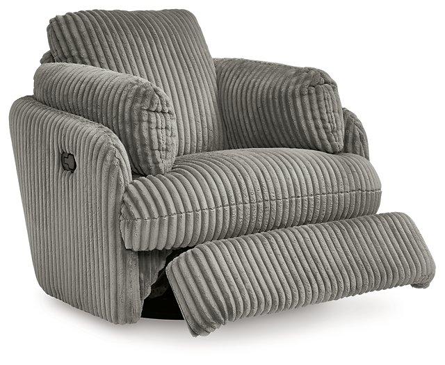 Tie-Breaker Swivel Glider Recliner - MR ZEE FURNITURE