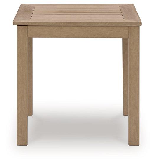 Hallow Creek Outdoor End Table - MR ZEE FURNITURE