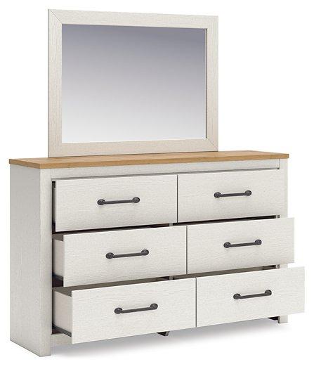 Linnocreek Dresser and Mirror - MR ZEE FURNITURE