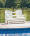 Hyland wave Outdoor Glider Loveseat - MR ZEE FURNITURE