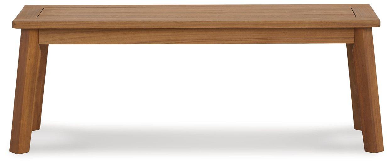 Janiyah Outdoor Dining Bench - MR ZEE FURNITURE