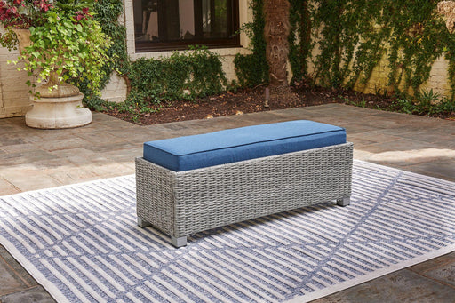 Naples Beach Outdoor Bench with Cushion - MR ZEE FURNITURE