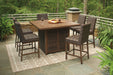 Paradise Trail Outdoor Bar Table Set - MR ZEE FURNITURE