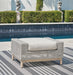 Seton Creek Outdoor Ottoman with Cushion - MR ZEE FURNITURE