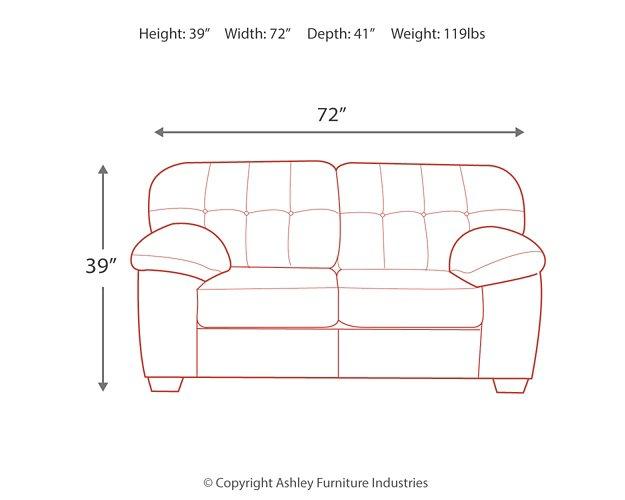 Accrington Loveseat - MR ZEE FURNITURE