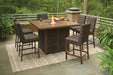 Paradise Trail Outdoor Bar Table Set - MR ZEE FURNITURE