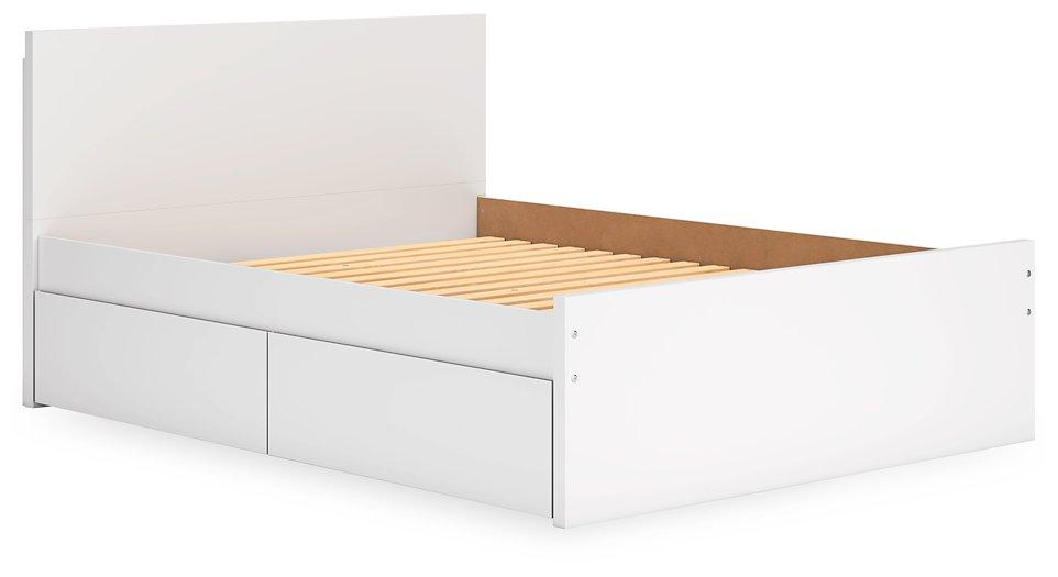 Onita Panel Bed with 1 Side Storage - MR ZEE FURNITURE