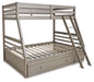 Lettner Youth Bunk Bed with 1 Large Storage Drawer - MR ZEE FURNITURE