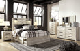 Cambeck Bed with 4 Storage Drawers - MR ZEE FURNITURE