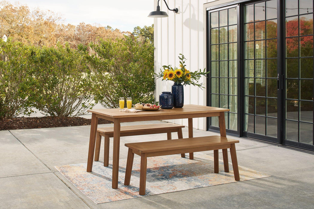 Janiyah Outdoor Dining Set - MR ZEE FURNITURE