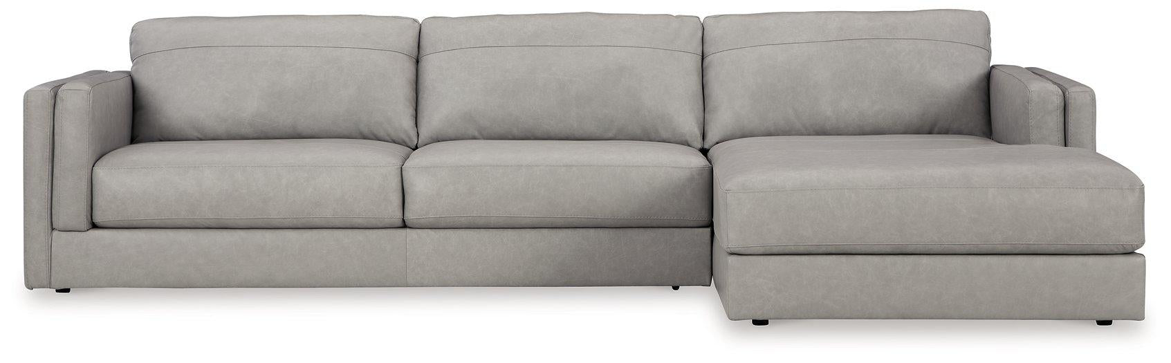 Amiata Sectional with Chaise - MR ZEE FURNITURE