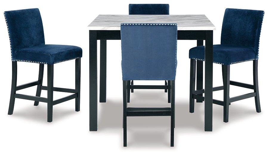 Cranderlyn Counter Height Dining Table and Bar Stools (Set of 5) - MR ZEE FURNITURE