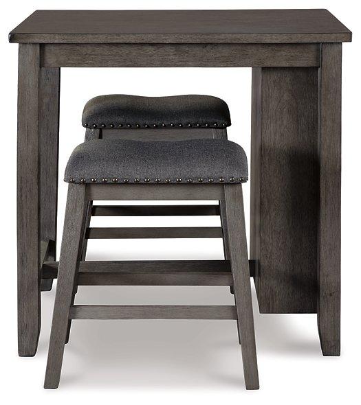 Caitbrook Counter Height Dining Table and Bar Stools (Set of 3) - MR ZEE FURNITURE