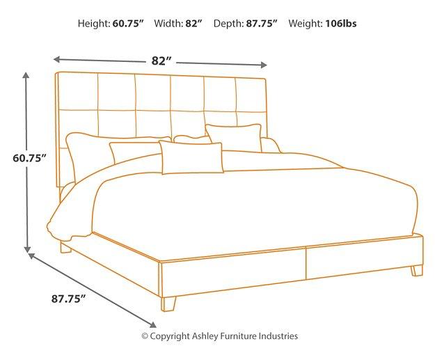 Dolante Upholstered Bed - MR ZEE FURNITURE