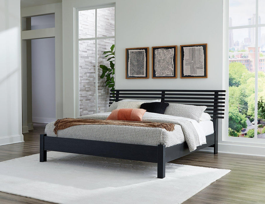 Danziar Slat Bed - MR ZEE FURNITURE