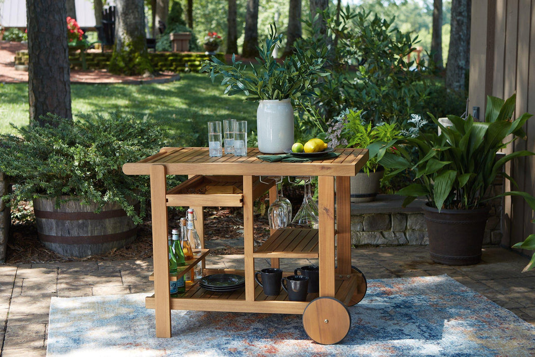 Kailani Serving Cart - MR ZEE FURNITURE