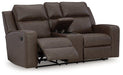 Lavenhorne Reclining Loveseat with Console - MR ZEE FURNITURE