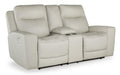 Mindanao Power Reclining Loveseat with Console - MR ZEE FURNITURE