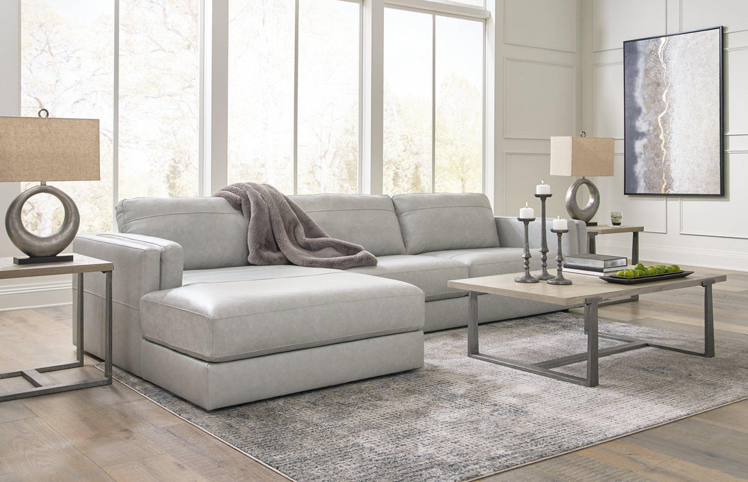 Amiata Sectional with Chaise - MR ZEE FURNITURE