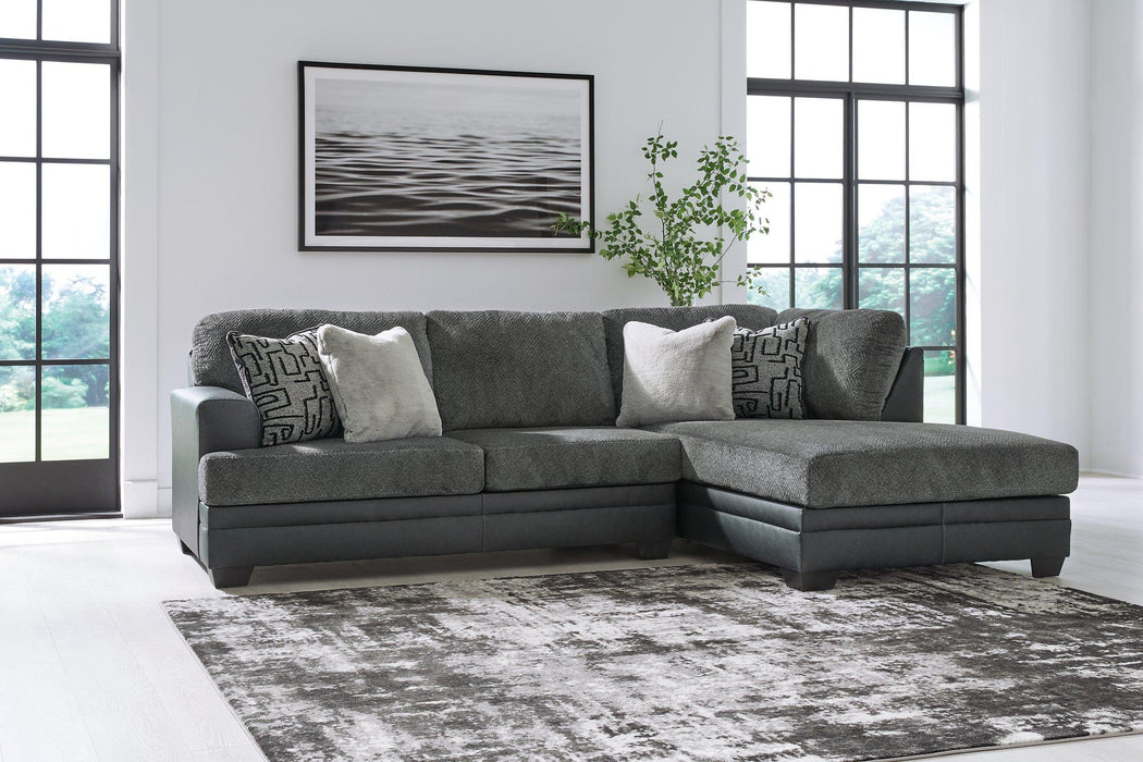 Brixley Pier Sectional with Chaise - MR ZEE FURNITURE