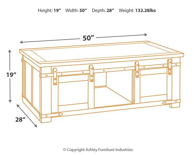 Budmore Coffee Table - MR ZEE FURNITURE