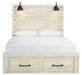 Cambeck Bed with 2 Storage Drawers - MR ZEE FURNITURE