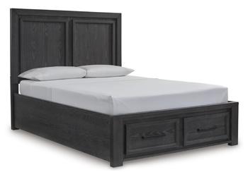 Foyland Panel Storage Bed - MR ZEE FURNITURE