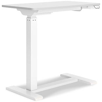 Lynxtyn Adjustable Height Home Office Side Desk - MR ZEE FURNITURE