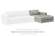 Amiata Sectional with Chaise - MR ZEE FURNITURE