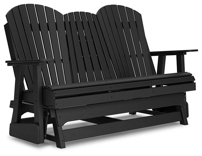 Hyland wave Outdoor Glider Loveseat - MR ZEE FURNITURE