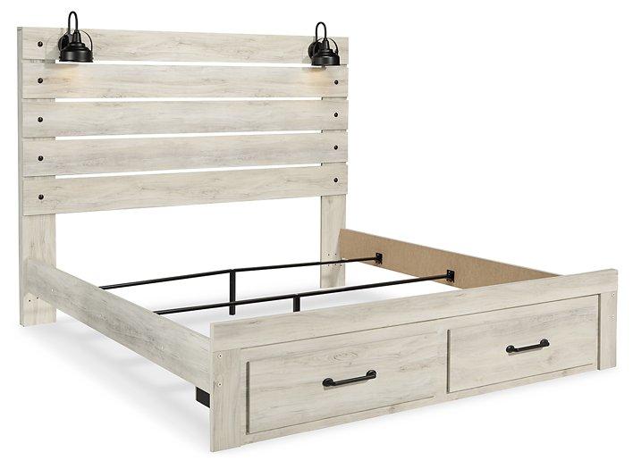 Cambeck Bed with 2 Storage Drawers - MR ZEE FURNITURE