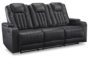 Center Point Reclining Sofa with Drop Down Table - MR ZEE FURNITURE