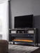 Todoe 65" TV Stand with Electric Fireplace - MR ZEE FURNITURE