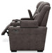 HyllMont Power Reclining Loveseat with Console - MR ZEE FURNITURE