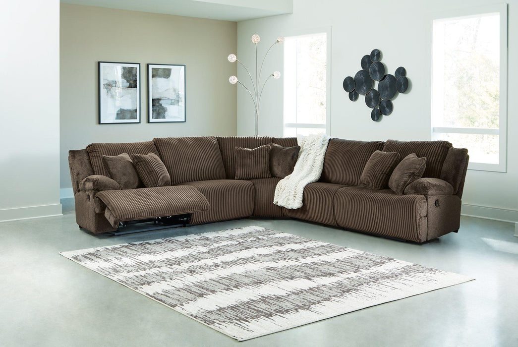 Top Tier Reclining Sectional - MR ZEE FURNITURE