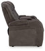 Fyne-Dyme Power Reclining Loveseat with Console - MR ZEE FURNITURE