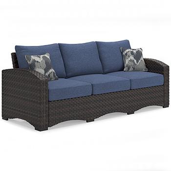 Windglow Outdoor Sofa with Cushion - MR ZEE FURNITURE