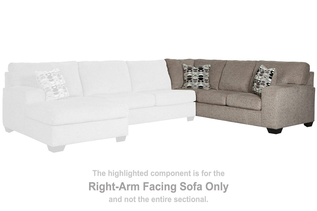 Ballinasloe 3-Piece Sectional with Chaise - MR ZEE FURNITURE