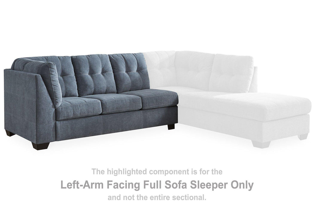 Marleton 2-Piece Sleeper Sectional with Chaise - MR ZEE FURNITURE